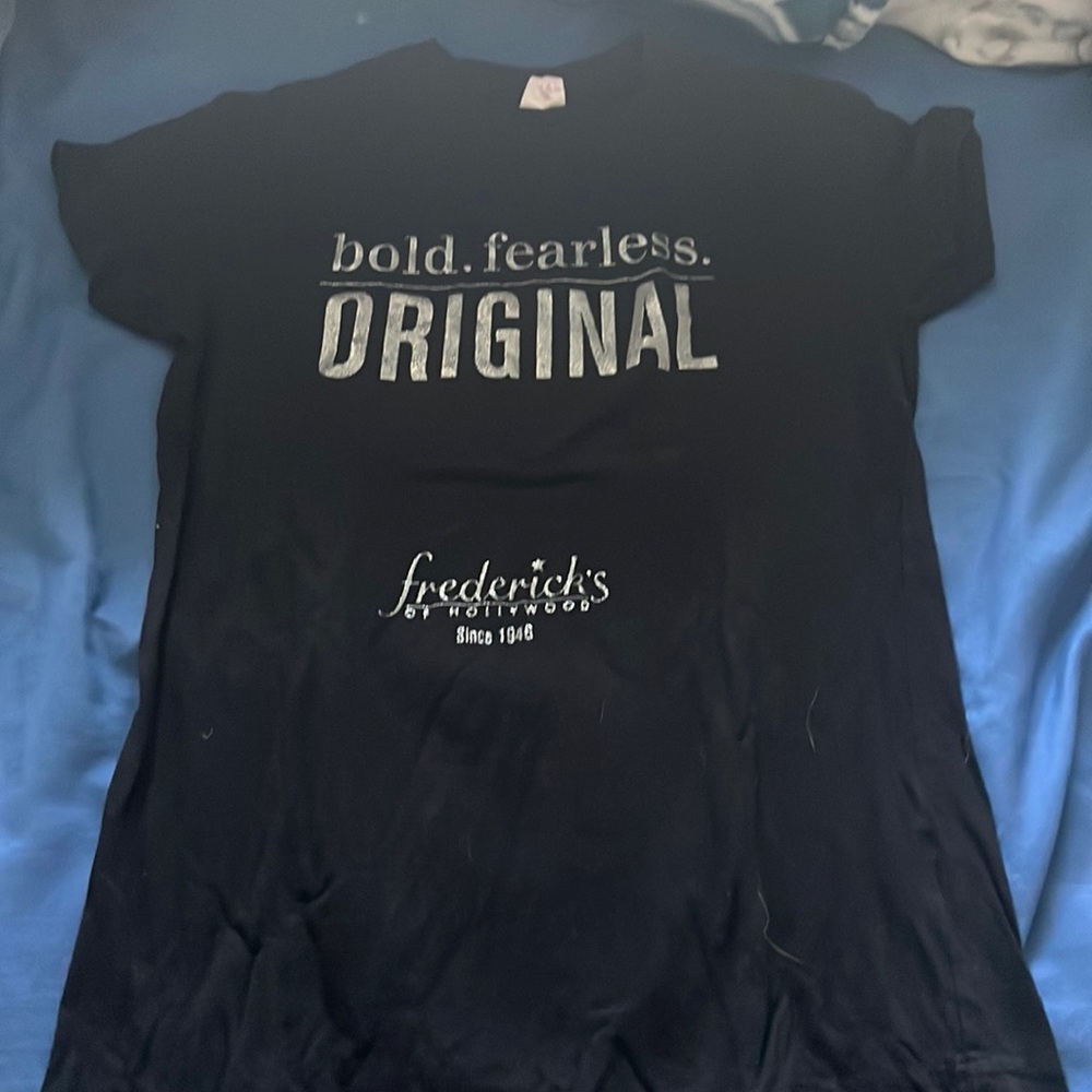 Frederick’s of Hollywood black tshirt size small